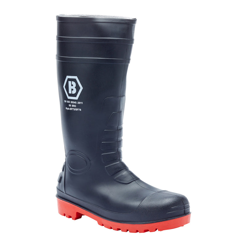 Blackrock Safety Wellingtons - Red Sole (polybag) size 6