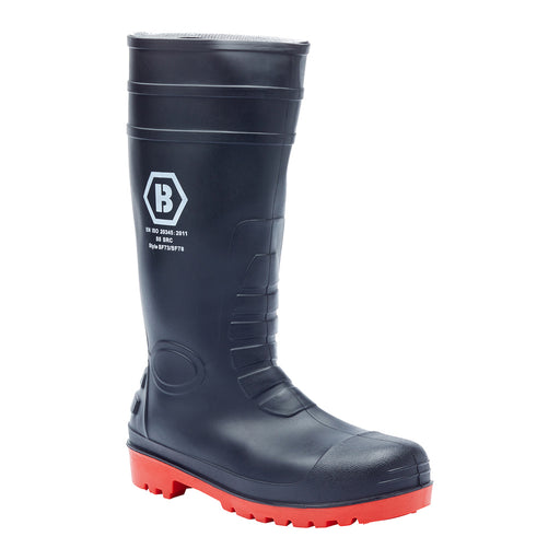 Blackrock Safety Wellingtons - Red Sole (polybag) size 8