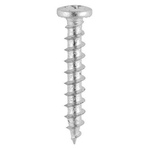 TIMCO Window Fabrication Screws Friction Stay Shallow Pan with Serrations PH Single Thread Gimlet