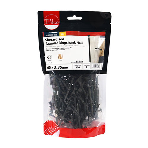 TIMCO Annular Ringshank Nails Sherardised
