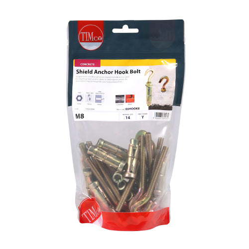 TIMCO Forged Hooks With Sheil Anchors Gold — Bag