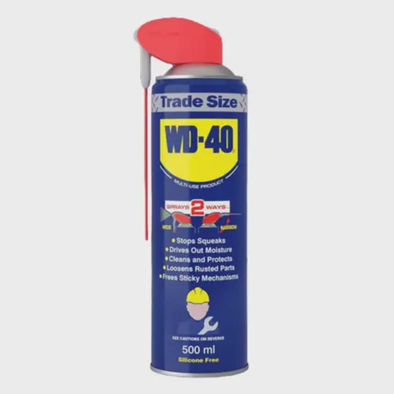 WD-40 Trade Size Flexi Straw 500ml