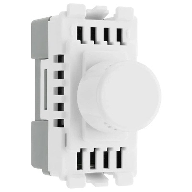 BG Electrical Grid - 2 way, Intelligent Dual Mode Dimmer (EVOLVE WHITE)