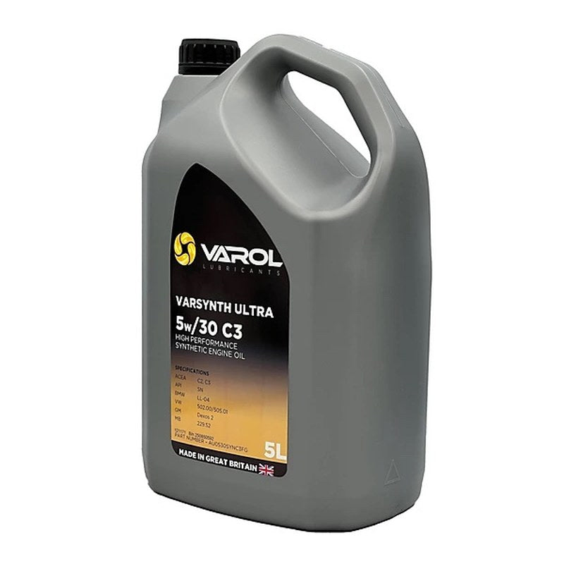 Varol Ultra 5w30 C3 - 5Ltr Silver Contour