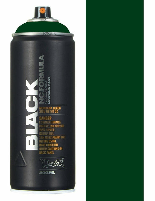 Montana Black 400ML BLK-6070 Tag Green