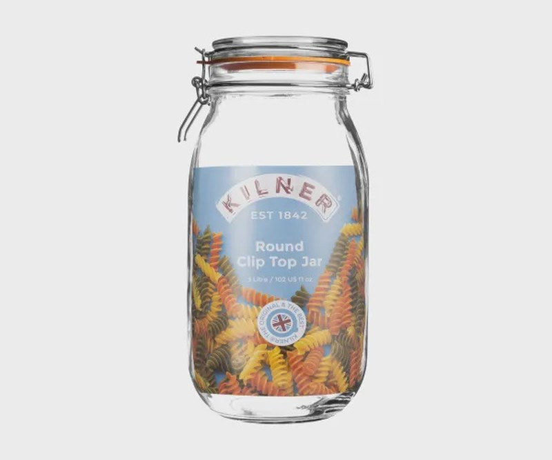 Clip Top Round Jar 3 Litre