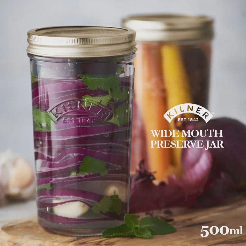 Wide Mouth Preserve Jar 0.5 Litre