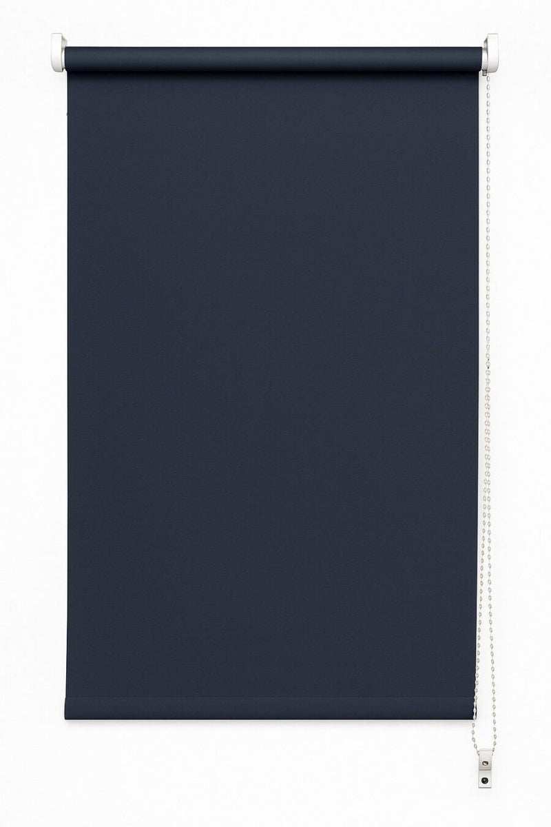Blackout Roller Blind 60cm Slate Grey