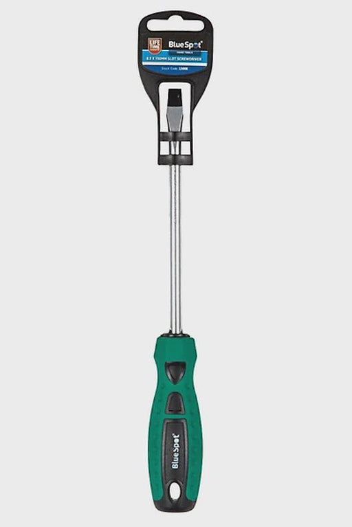 blue spot 8.0 x 150mm slotted screw driver