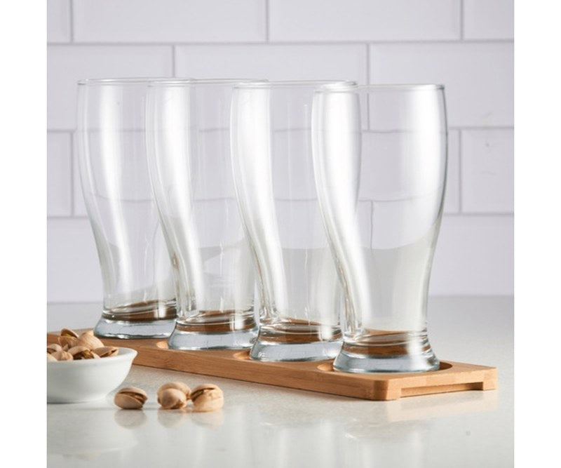 Entertain Set Of 4 Beer Glasses 53cl