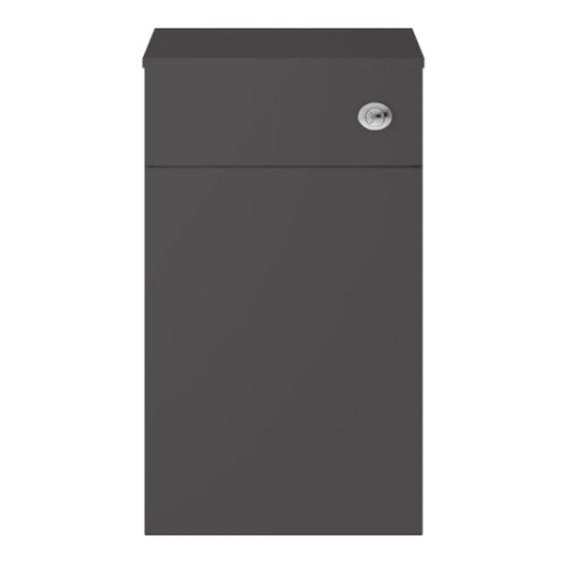 Fresssh Alba Colours 500mm WC Unit Only Grey Gloss