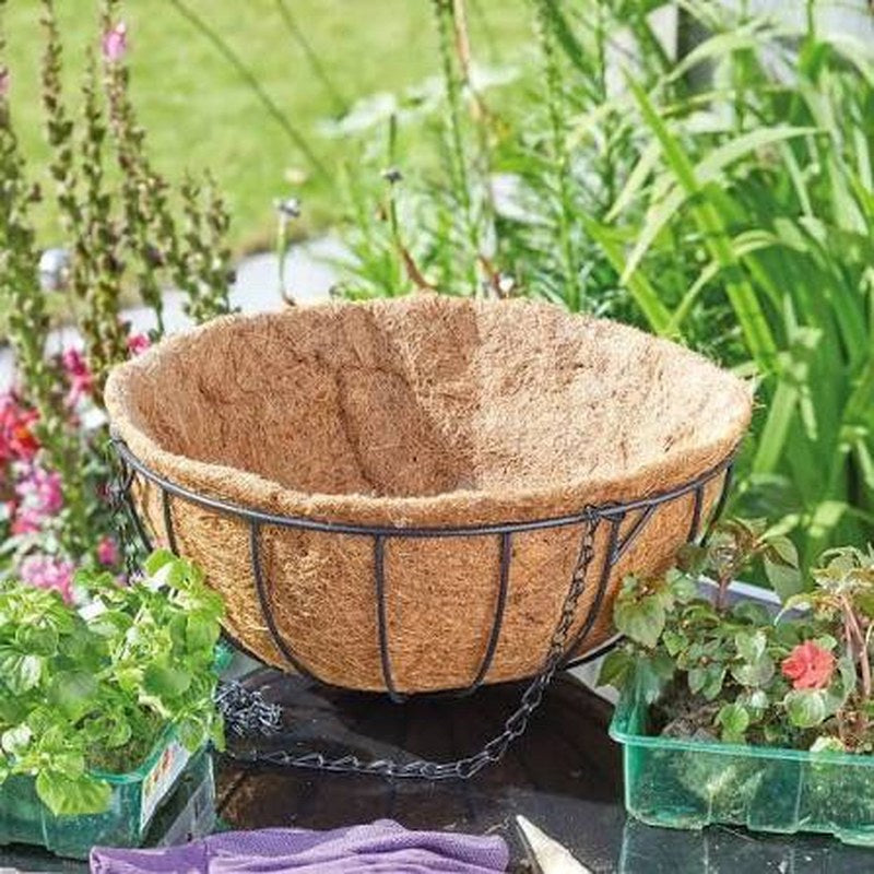 Country Forge Pre formed Coco Hanging Basket Liner 14in 35cm