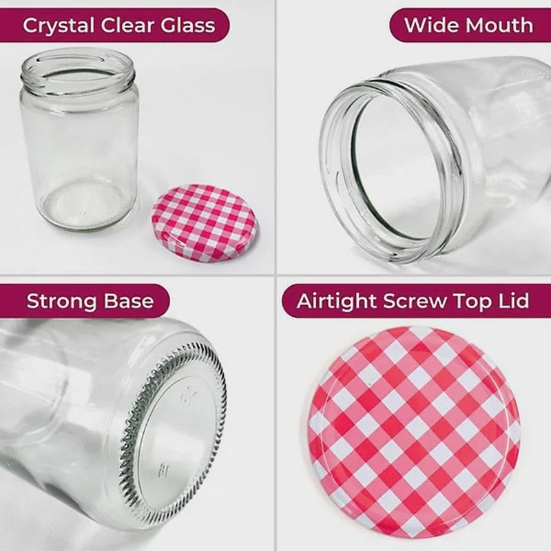 120ml Mini Glass Jars