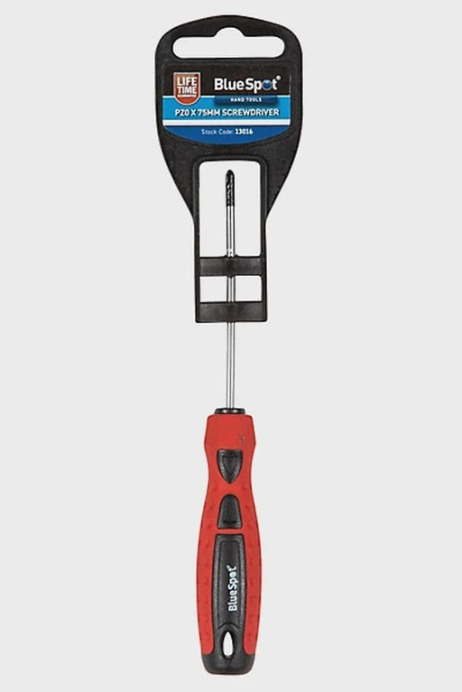blue spot pz0 x 75mm screwdriver