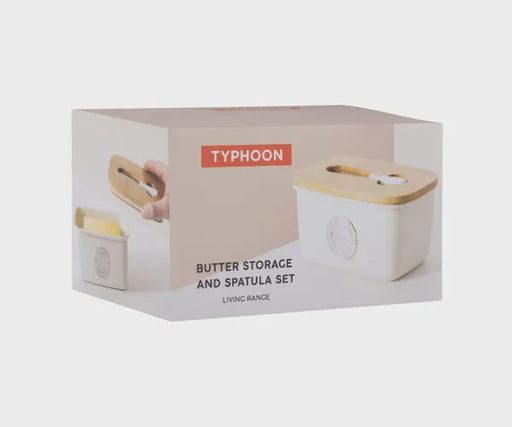 Living Cream Butter Storage & Spatula Set