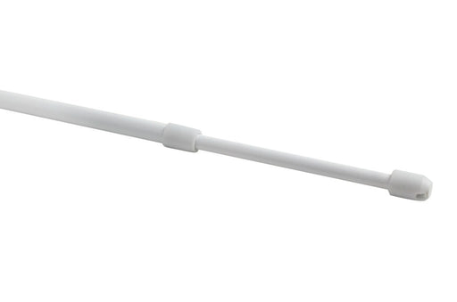 Woodside Extendable Metal Net Rod White 100-150cm 6-8mm