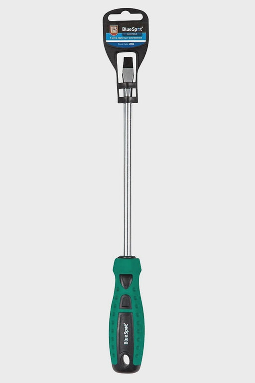 blue spot 9.5 x 200mm slotted screwdriver