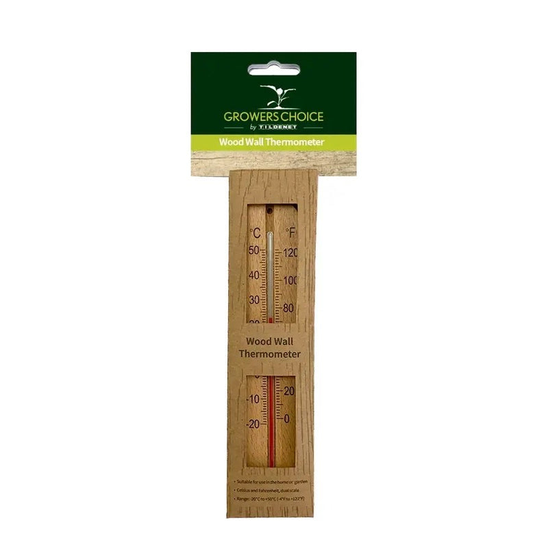 Wood Wall Thermometer