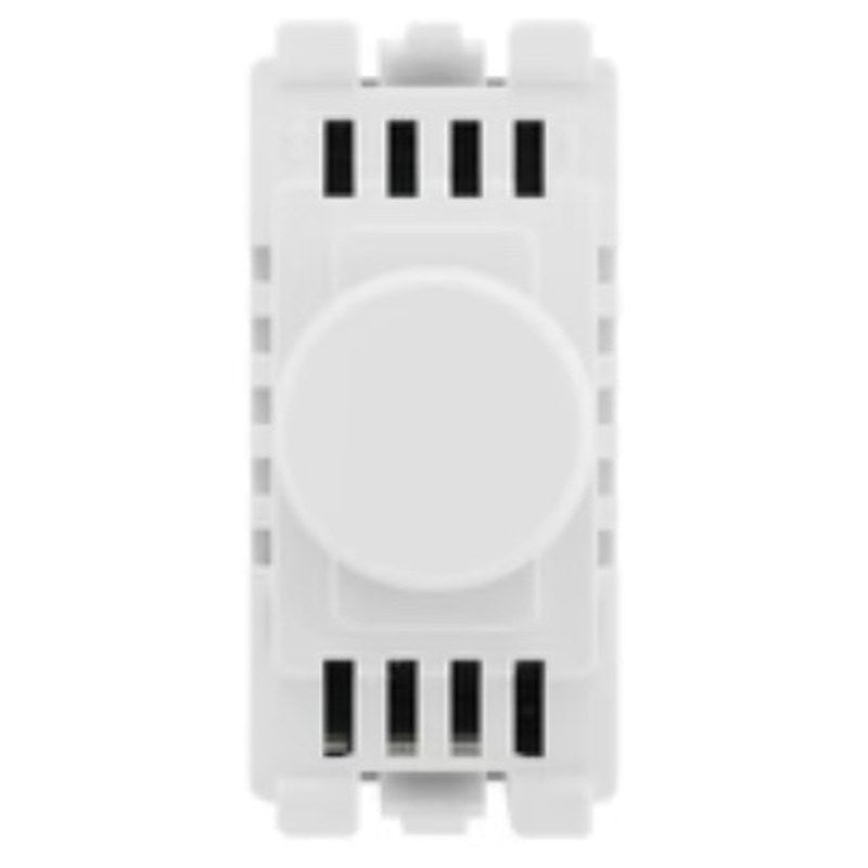 BG Electrical Grid - 2 way, Intelligent Dual Mode Dimmer (EVOLVE WHITE)