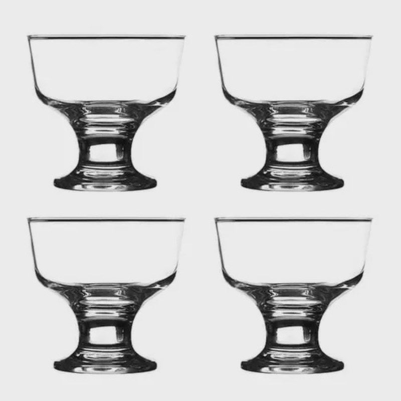 Tulip Set Of 4 Sundae Dishes 28cl