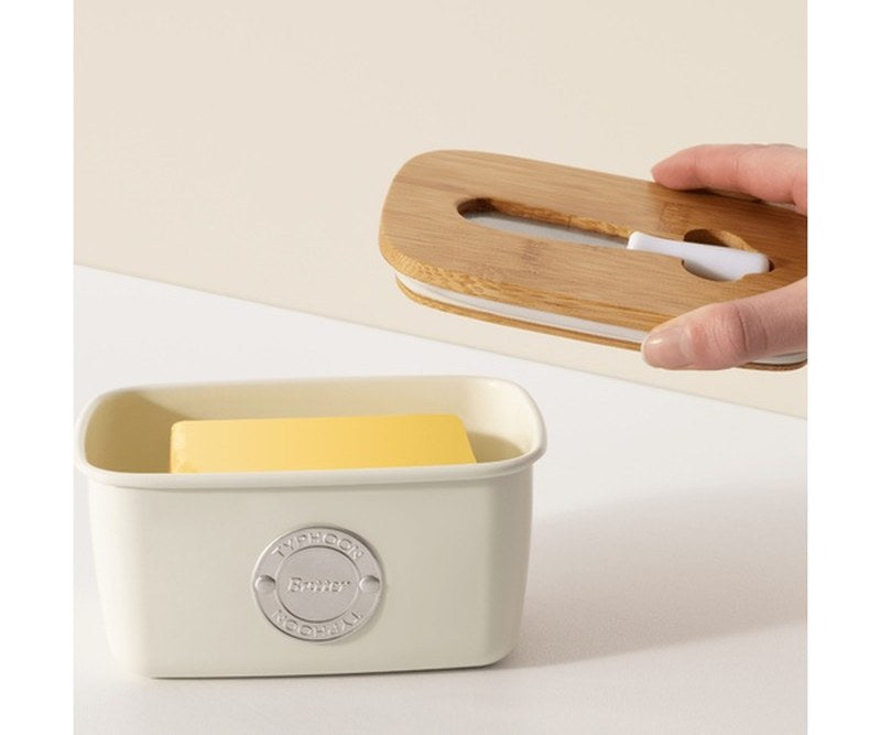 Living Cream Butter Storage & Spatula Set