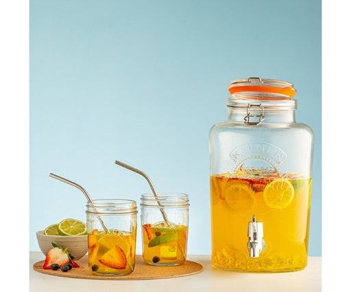 Clip Top Round Drinks Dispenser 5 Litre