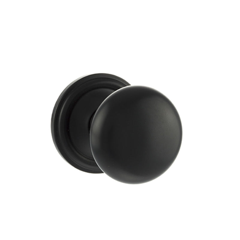 Old English Harrogate Solid Brass Mushroom Mortice Knob on Concealed Fix Rose -