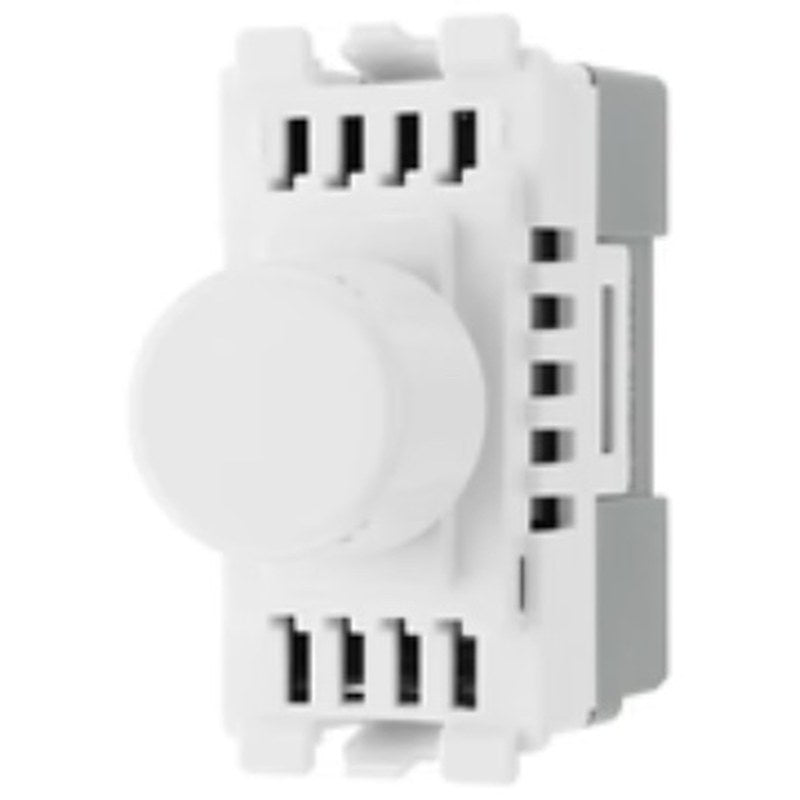 BG Electrical Grid - 2 way, Intelligent Dual Mode Dimmer (EVOLVE WHITE)