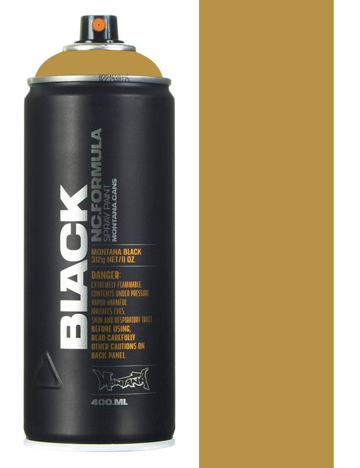 Montana Black Spray Paint 400ml - Sand BLK8010