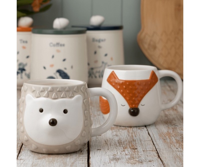 Woodland Hedgehog Mug
