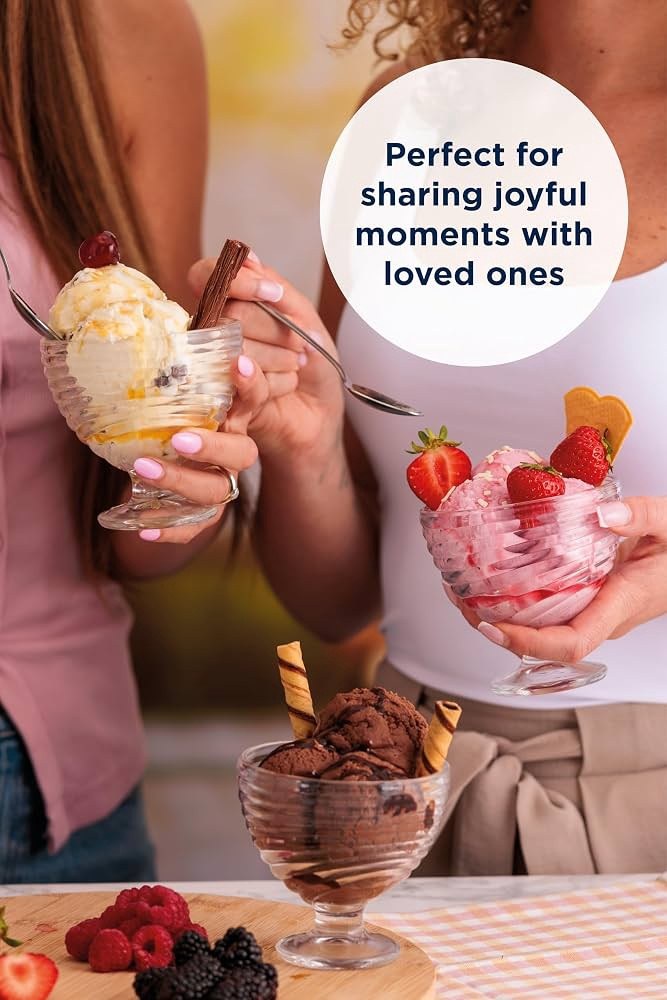 Essentials Swirl Sundae Dish Set Of 4