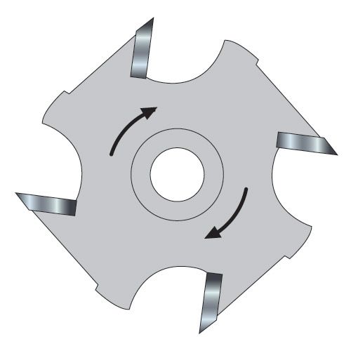 Trend 34/12TC Slotter 6mm Kerf M12mm Bore Tool
