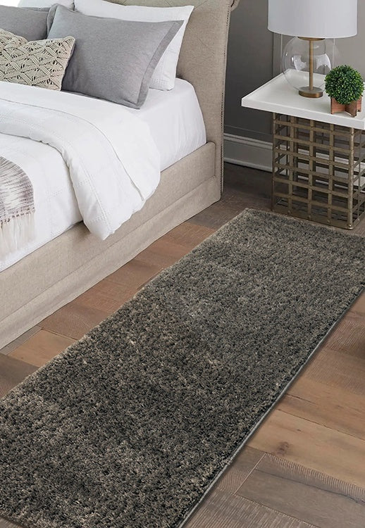 Snug Plain Rug Charcoal 120x170cm
