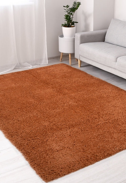 Snug Plains Rug Terracotta 80x150cm