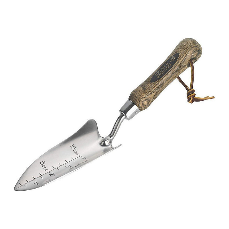 Spear & Jackson Traditional Stainless Steel Transplanting Trowel - 5080TT/11 - Perfect for Garden Use