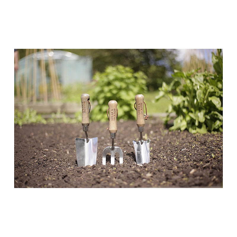 Spear & Jackson Traditional Stainless Steel Transplanting Trowel - 5080TT/11 - Perfect for Garden Use