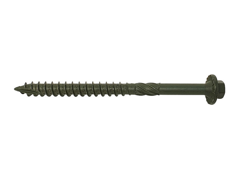 Spectre T/Fix Screw 6.3x65mm Box 50 T17 Tip 1000hr Green