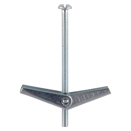 TIMCO Spring Toggle Cavity Anchors Silver — Trade Pack