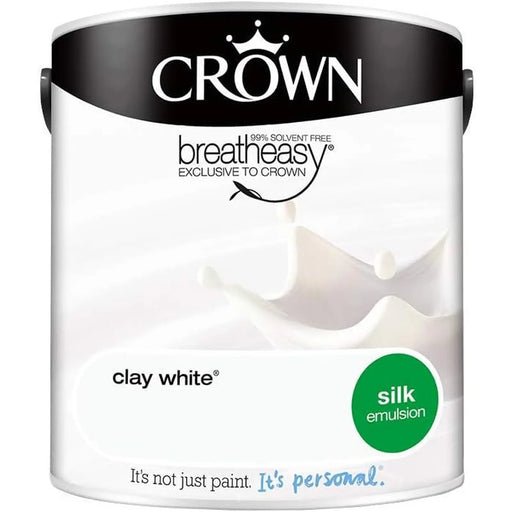 Crown Silk 2.5 Clay White
