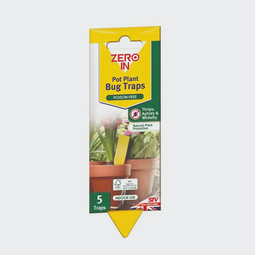 ZERO IN Zero-In Pot Plant Bug Trap Poison-Free