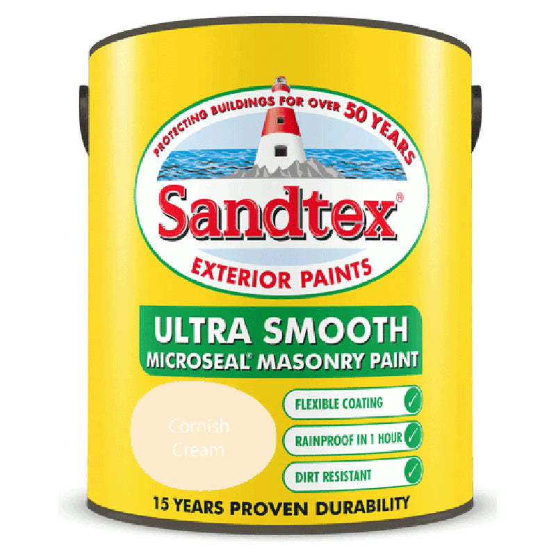 Sandtex Cornish Cream 5L