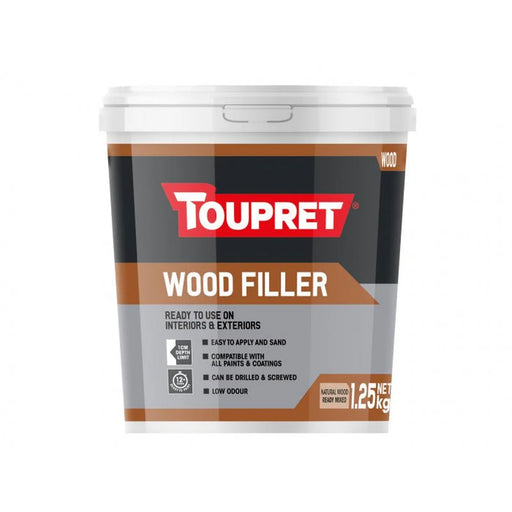 Toupret Wood Filler Ready To Use 1.25Kg