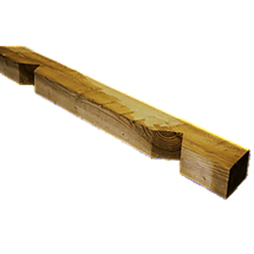 Not specified UC3 Treated Fence Post 125 x 75x 24000mm 3 Notched