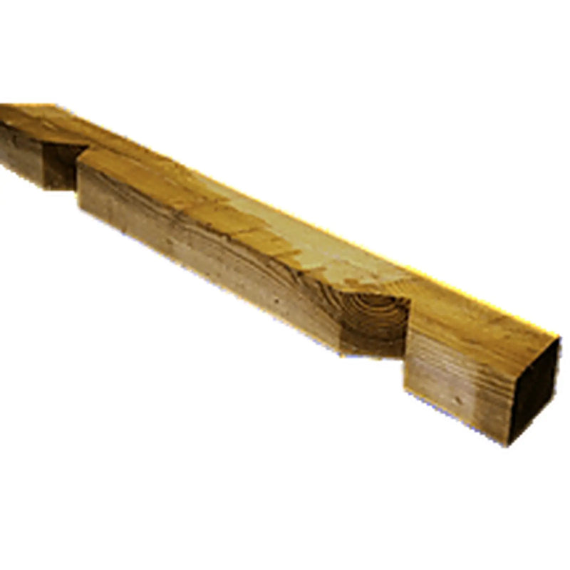 Not specified UC3 Treated Fence Post 125 x 75x 24000mm 3 Notched