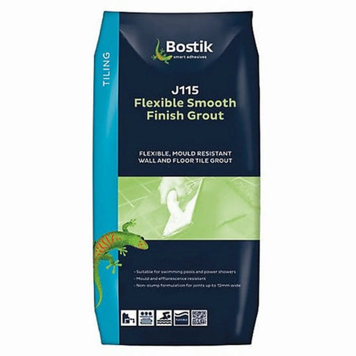 Bostik Smooth Finish Grout Grey 5Kg Heavy Duty