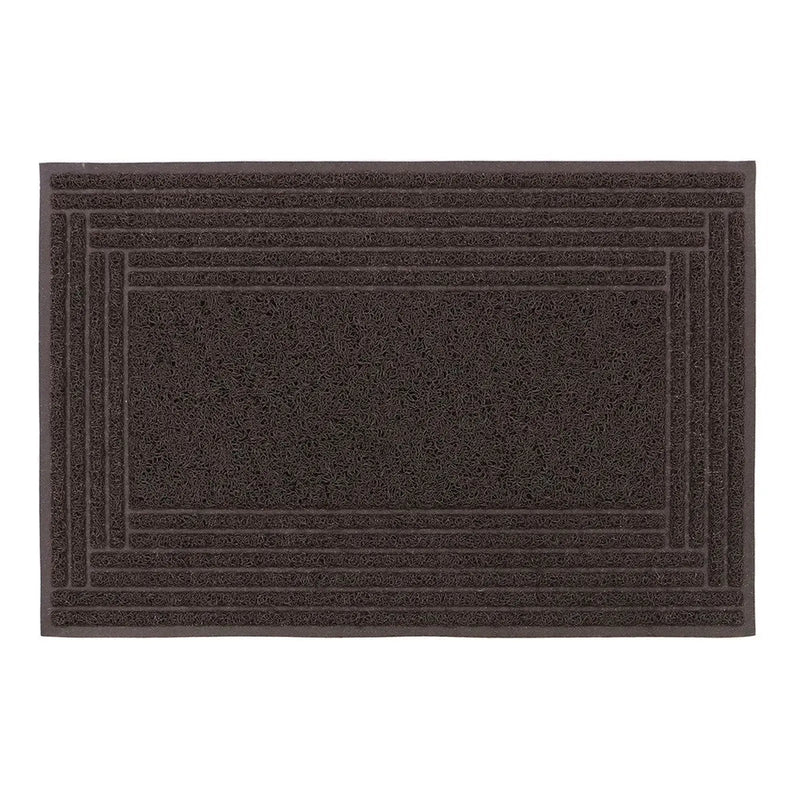 JVL Mud Grabber Scraper Mat 40x60cm Brown