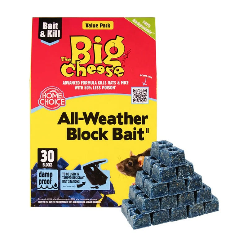 BIG CHEESE 30 All-Weather Block Bait