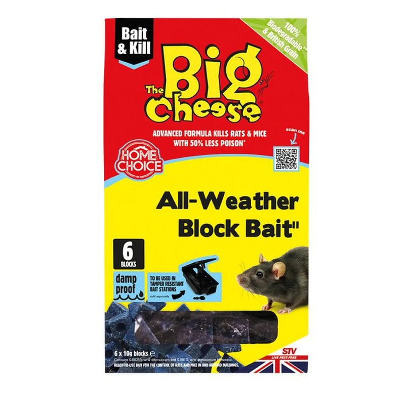 BIG CHEESE 6 All Weather Block Bait