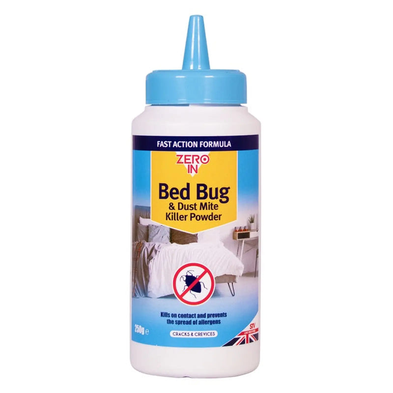 ZERO IN Bed Bug & Dust Mite Killer Powder - 250G