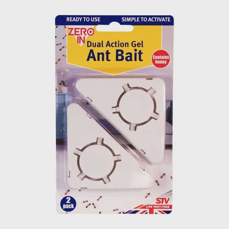 ZERO IN Dual Action Gel Ant Bait - Twin Pack